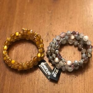 Avenue Wrap Around Bracelets Qty 2